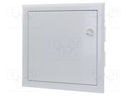 Enclosure: for modular components; IP40; plaster embedded; white ETI POLAM