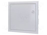 Enclosure: for modular components; IP40; plaster embedded; white ETI POLAM