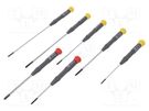 Kit: screwdrivers; precision; Phillips,slot; 7pcs. C.K