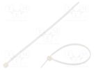 Cable tie; L: 142mm; W: 2.5mm; polyamide; 80N; natural; Ømax: 35mm HELUKABEL