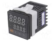 Module: regulator; temperature; SPST-NO; OUT 3: alarm; on panel AUTONICS