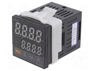 Module: regulator; temperature; SPST-NO; OUT 2: alarm,SPST-NO AUTONICS