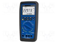 Digital multimeter; Bluetooth; LCD; 4x/s; True RMS; Test: diodes LUMEL