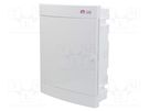 Enclosure: for modular components; IP40; plaster embedded; white ETI POLAM