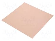 Laminate; FR4,fiberglass,epoxy resin; 1.5mm; L: 340mm; W: 340mm SOLDER PEAK