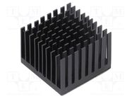 Heatsink: extruded; grilled; BGA; black; L: 35mm; W: 35mm; H: 24.5mm Advanced Thermal Solutions