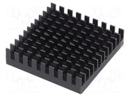 Heatsink: extruded; grilled; BGA; black; L: 40mm; W: 40mm; H: 9.5mm Advanced Thermal Solutions