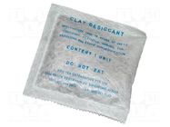 Desiccant; ESD; 85x75mm; 1000pcs; 16g EUROSTAT GROUP