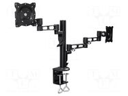 Holder; 5kg; 13÷26"; Arm len: 358mm; Standard: 75x75mm,100x100mm LOGILINK