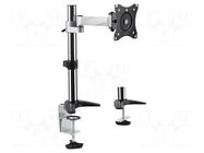Holder; 8kg; 13÷27"; Arm len: 246mm; Standard: 75x75mm,100x100mm LOGILINK