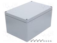 Enclosure: multipurpose; X: 230mm; Y: 330mm; Z: 180mm; ALN; aluminium FIBOX