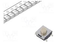 Microswitch TACT; SPST-NO; Pos: 2; 0.05A/24VDC; SMT; none; 1.47N OMRON Electronic Components