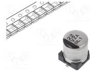 Capacitor: hybrid; 22uF; 35VDC; ESR: 100mΩ; ZA; SMD; ±20%; -55÷105°C PANASONIC