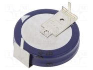 Supercapacitor; THT; 1.5F; 5.5VDC; -20÷80%; Ø19x6.7mm; 30Ω EATON ELECTRONICS