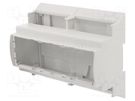 Enclosure: for DIN rail mounting; Y: 110mm; X: 142.3mm; Z: 62mm ITALTRONIC