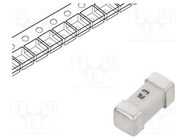 Fuse: fuse; quick blow; 3A; 250VAC; 250V; 125VDC; SMD; ceramic; 476 LITTELFUSE