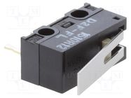 Microswitch SNAP ACTION; 3A/125VAC; with lever; SPDT; ON-(ON) OMRON Electronic Components