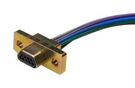 MICRO-D CABLE, 9P RCPT-FREE END, 36"