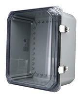 ENCLOSURE, OUTDOOR, PC, LIGHT GREY