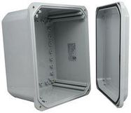 ENCLOSURE, OUTDOOR, PC, LIGHT GREY