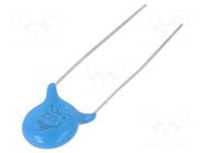 Capacitor: ceramic; 1nF; 3kVDC; Y5P; ±10%; 7.5mm Jb Capacitors