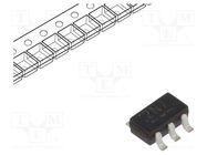 IC: voltage regulator; LDO,linear,fixed; 2.7V; 0.2A; SOT25; SMD TOSHIBA