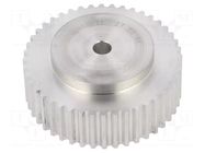 Belt pulley; T5; W: 16mm; whell width: 27mm; Ø: 69.2mm; aluminium OPTIBELT
