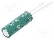 Supercapacitor; THT; 10F; 2.7VDC; -10÷30%; Ø10x31.5mm; 34mΩ; 23uA EATON ELECTRONICS