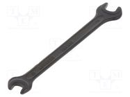 Wrench; spanner; 6mm,7mm; Overall len: 96mm; blackened keys BAHCO