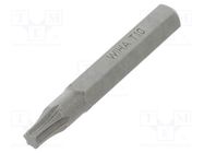 Screwdriver bit; Torx®; TX10; Overall len: 28mm; MICRO WIHA