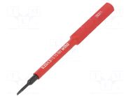 Interchangeable blade; insulated; slot; 1.5x0.4mm; 1kVAC WIHA