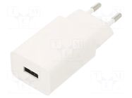 Power supply: switching; mains,plug-in; 5VDC; 1A; 5W; Out: USB ESPE
