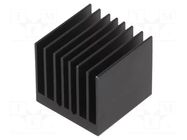 Heatsink: extruded; grilled; BGA; black; L: 27mm; W: 27mm; H: 24.5mm Advanced Thermal Solutions