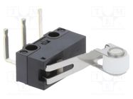 Microswitch SNAP ACTION; with lever (with roller); SPDT; Pos: 2 OMRON Electronic Components