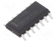 IC: digital; D flip-flop; Ch: 2; CMOS; ACT; SMD; SO14 ONSEMI