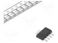 IC: voltage regulator; LDO,fixed; 3.3V; 0.5A; SOT223-5; SMD; ±2% TEXAS INSTRUMENTS