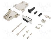 D-Sub; PIN: 15; female; straight; screw terminal; for cable Amphenol Communications Solutions