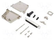 Connector: D-Sub; PIN: 37; female; straight; soldering; for cable AMPHENOL COMMUNICATIONS SOLUTIONS