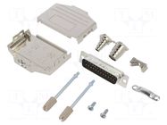 Connector: D-Sub; PIN: 25; male; straight; soldering; for cable AMPHENOL COMMUNICATIONS SOLUTIONS