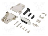 D-Sub; PIN: 15; female; straight; screw terminal; for cable Amphenol Communications Solutions