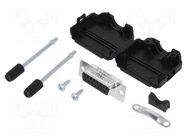 Connector: D-Sub; PIN: 15; female; straight; soldering; for cable AMPHENOL COMMUNICATIONS SOLUTIONS