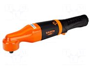 Wrench; impact; angular,pneumatic; 195Nm; Kind of socket: square BAHCO