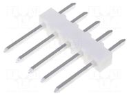 Connector: pin strips; pin header; male; PIN: 5; KK 254; straight MOLEX