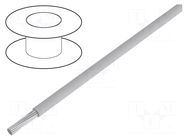 Wire; stranded; Cu; 20AWG; PVC; grey; 300V; Class: 5; 1x20AWG HELUKABEL