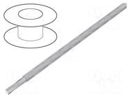 Wire; LiYv; stranded; Cu; 0.14mm2; Insulation: PVC; transparent HELUKABEL