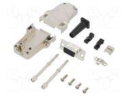 Connector: D-Sub; PIN: 9; female; straight; soldering; for cable AMPHENOL COMMUNICATIONS SOLUTIONS