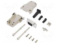 D-Sub HD; PIN: 15; female; straight; soldering; for cable; UNC 4-40 AMPHENOL COMMUNICATIONS SOLUTIONS