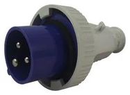 PLUG, FREE, 230V, 16A, 2P+E WAY