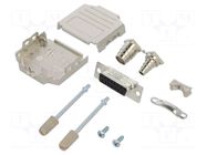 Connector: D-Sub; PIN: 15; female; straight; soldering; for cable AMPHENOL COMMUNICATIONS SOLUTIONS