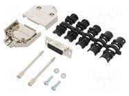 Connector: D-Sub; PIN: 15; female; straight; soldering; for cable AMPHENOL COMMUNICATIONS SOLUTIONS